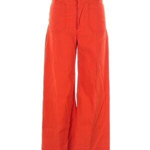 Anthropologie Fiery Orange Trousers